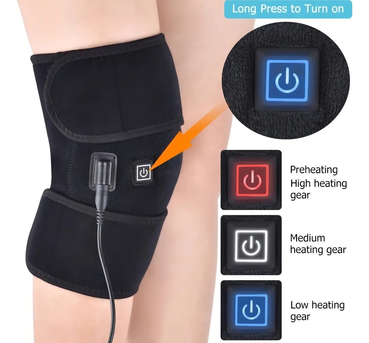 Miniatura 2 de Rodillera Terapéutica Térmica